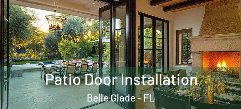 Patio Door Installation Belle Glade - FL