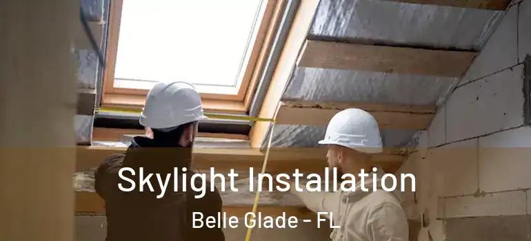 Skylight Installation Belle Glade - FL
