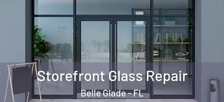Storefront Glass Repair Belle Glade - FL